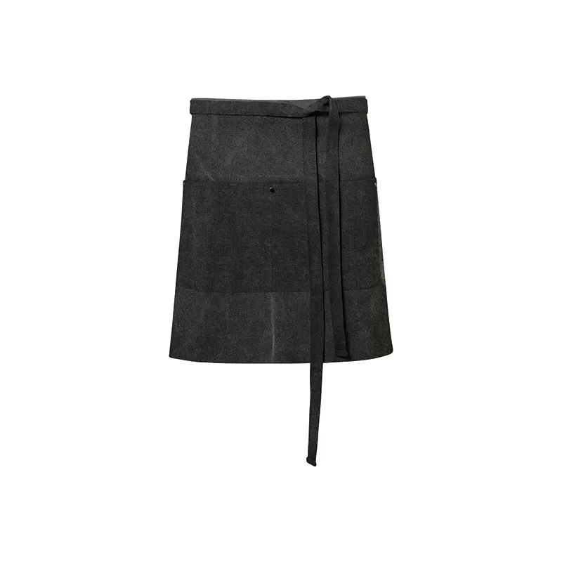 Demi-tablier toile polyester et coton avec poches, 77 x 56 cm, 230 g/m²