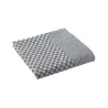 Torchons cuisine coton motif damier, lot de 5, 210 g/m²