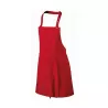 Tablier à bavette enfant en polyester et coton avec poche, 220 g/m²