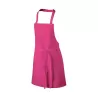 Tablier à bavette enfant en polyester et coton avec poche, 220 g/m²