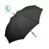 Parapluie FARE écoresponsable, automatique, coupe-vent, poignée bois, 105 cm