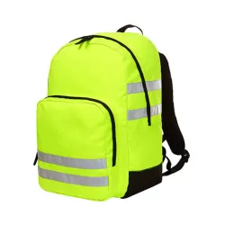 Sac à dos haute-visibilité avec compartiments pratiques, ouverture pour les écouteurs