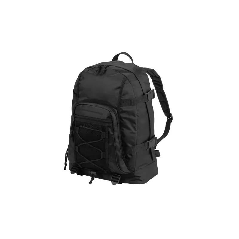 Sac à dos sport en nylon avec poches zippées et dos rembourré