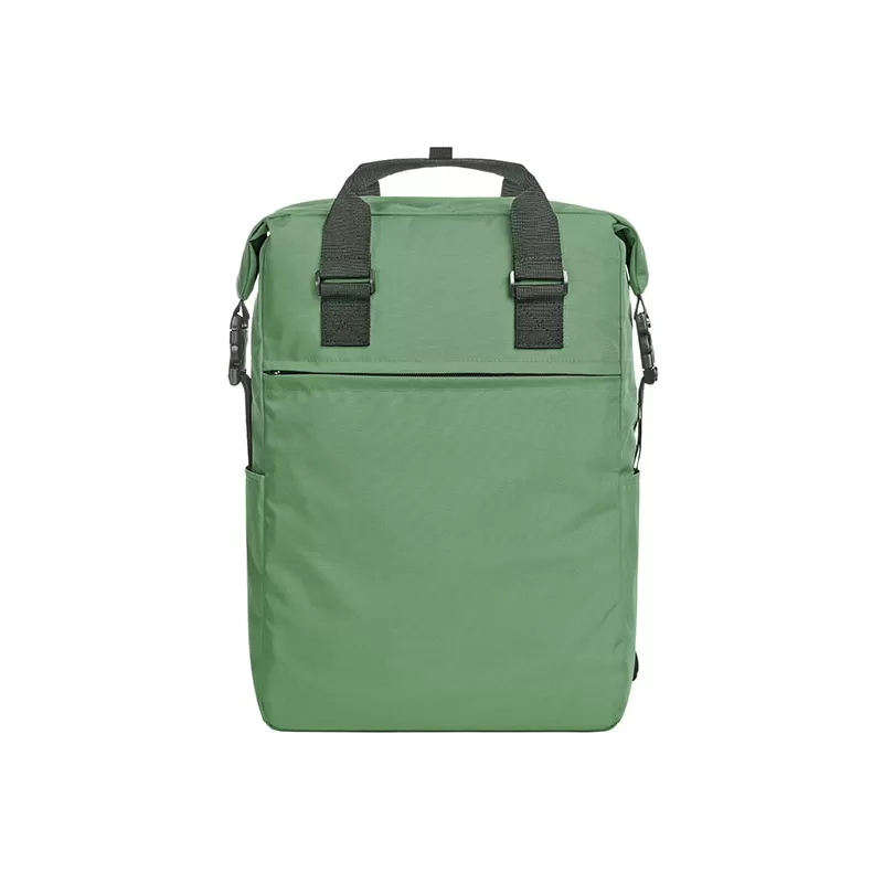 Sac à dos carré avec compartiment pour ordinateur, multi-poches, 16 litres