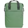 Sac à dos carré avec compartiment pour ordinateur, multi-poches, 16 litres
