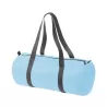 Sac de sport polochon polyester spacieux avec bretelles contrastées