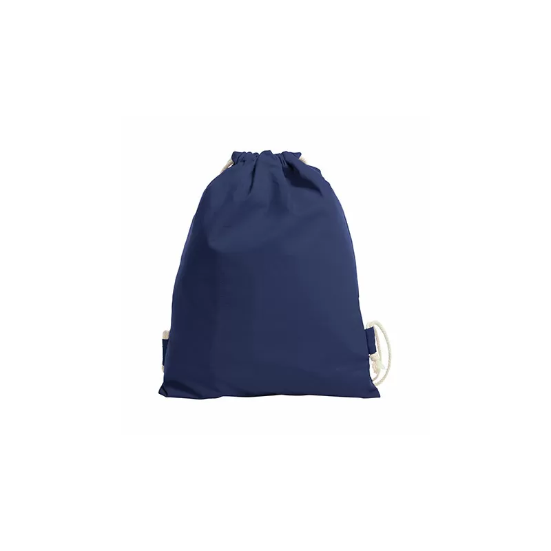 Sac à dos léger en coton avec cordon de serrage, 170 g/m²