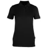 Polo femme coton élasthanne stretch, coupe étroite, 220 g/m²