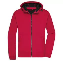 Veste homme Hooded Softshell Jacket polyester élasthanne capuche 3 couches technique, 260 g/m²