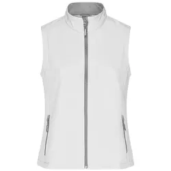 Gilet softshell femme Promo polyester économique coupe-vent déperlant personnalisable, 280 g/m²