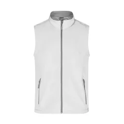 Gilet softshell homme Promo polyester économique coupe-vent déperlant personnalisable, 280 g/m²