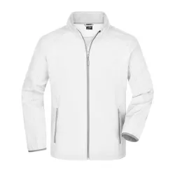 Veste softshell homme Promo polyester économique coupe-vent déperlante personnalisable, 280 g/m²