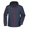 Veste de pluie homme Rain Jacket polyester imperméable étanche légère capuche