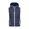 Gilet Maritime femme polyamide rembourré nautique matelassé imperméable style marin