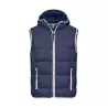 Gilet Maritime homme polyamide rembourré nautique matelassé imperméable style marin