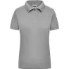 Polo de travail femme en coton durable manches courtes, 220 g/m²