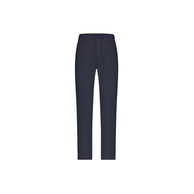 Pantalon Lounge femme coton bio Organic molleton confortable décontracté cocooning, 300 g/m²