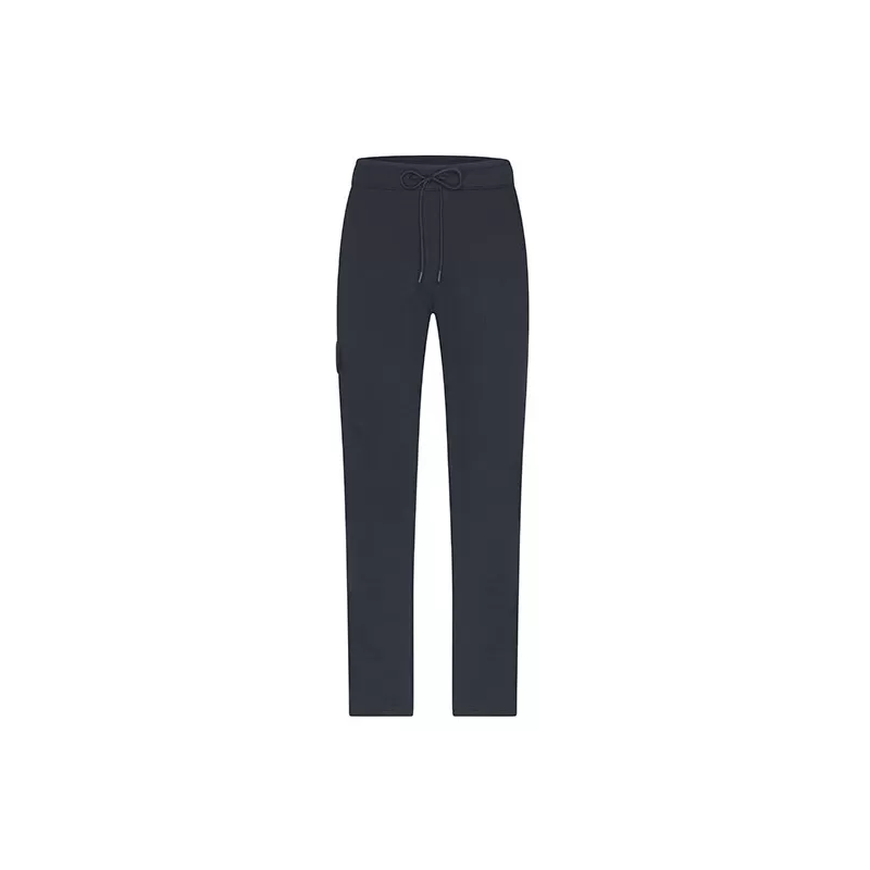 Pantalon Lounge homme coton bio Organic molleton confortable décontracté cocooning, 300 g/m²