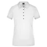 Polo femme coton Pima premium piqué ultra-fin slim fit OEKO-TEX, 180 g/m²