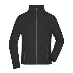 Veste polaire homme Structure Fleece légère texturée mi-saison respirante, 190 g/m²
