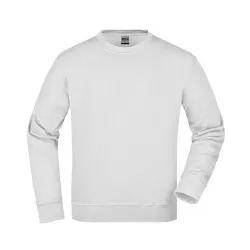 Sweat Workwear col rond coton polyester molleton brossé durable OEKO-TEX, 290 g/m²