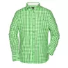 Chemise homme Traditional Shirt coton léger style bavarois folklorique Edelweiss, 100 g/m²