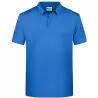 Polo homme classique coton biologique col polo, manches courtes, 180 g/m²