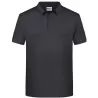 Polo homme classique coton biologique col polo, manches courtes, 180 g/m²