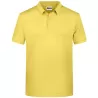 Polo homme classique coton biologique col polo, manches courtes, 180 g/m²