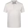 Polo homme classique coton biologique col polo, manches courtes, 180 g/m²