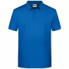 Polo homme classique coton biologique col polo, manches courtes, 180 g/m²