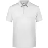 Polo homme classique coton biologique col polo, manches courtes, 180 g/m²