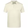 Polo homme classique coton biologique col polo, manches courtes, 180 g/m²