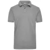 Polo de travail homme en coton durable manches courtes, 220 g/m²