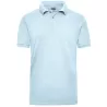 Polo de travail homme en coton durable manches courtes, 220 g/m²