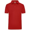 Polo de travail homme en coton durable manches courtes, 220 g/m²