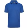 Polo de travail homme en coton durable manches courtes, 220 g/m²