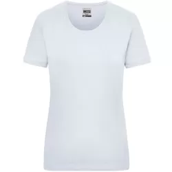 T-shirt femme Workwear coton peigné ring-spun prérétréci slim fit OEKO-TEX, 180 g/m²