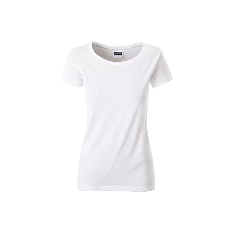 T-shirt femme Basic coton biologique Organic ring-spun classique OEKO-TEX, 120 g/m²