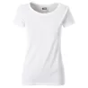 T-shirt femme Basic coton biologique Organic ring-spun classique OEKO-TEX, 120 g/m²