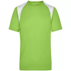 T-shirt homme Running TOPCOOL polyester coutures plates friction réduite OEKO-TEX, 140 g/m²