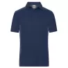 Polo de travail homme durable coton et polyester, empiècements contrastés, 200 g/m²
