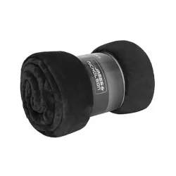 Couverture microfibre polaire XL ultra-douce légère compacte voyage, 285 g/m²