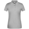 Polo de travail femme bio résistant manches courtes, 200 g/m²