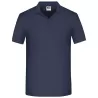Polo de travail homme bio résistant manches courtes, 200 g/m²