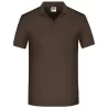 Polo de travail homme bio résistant manches courtes, 200 g/m²