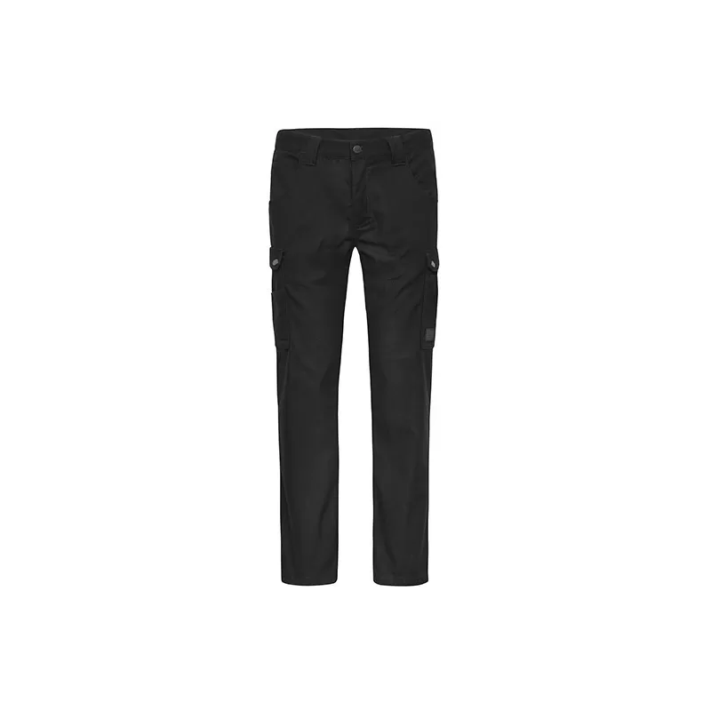 Pantalon Workwear Cargo polyester coton élasthanne stretch poches latérales fonctionnel, 280 g/m²