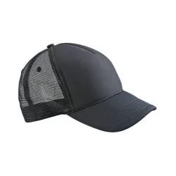 Casquette 5 panneaux Retro Mesh polyester filet cordon vintage snap plastique