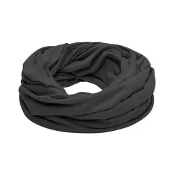 Tour de cou Snood Heather Summer Loop-Scarf polyester coton chiné été léger tubulaire