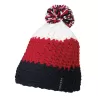 Bonnet crochet Crocheted Cap pompon acrylique artisanal fait main look bohème hiver